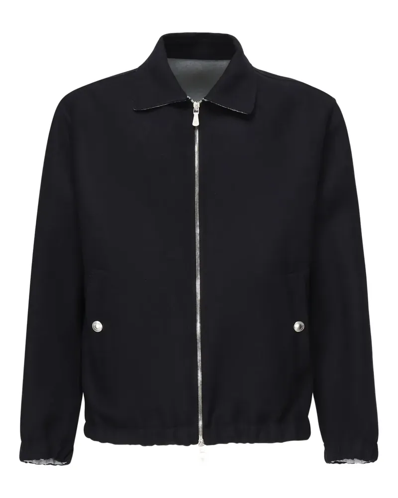 Eleventy Jacke mit Reißverschluss - Blau Blau