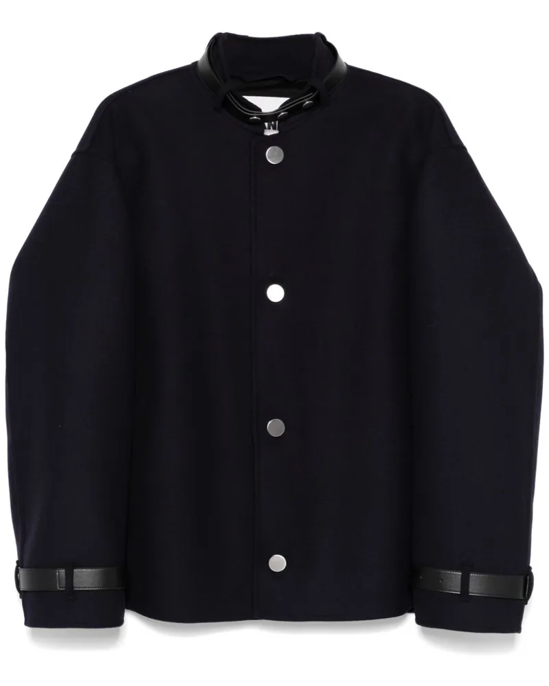 Jil Sander Jacke aus Wolle - Blau Blau