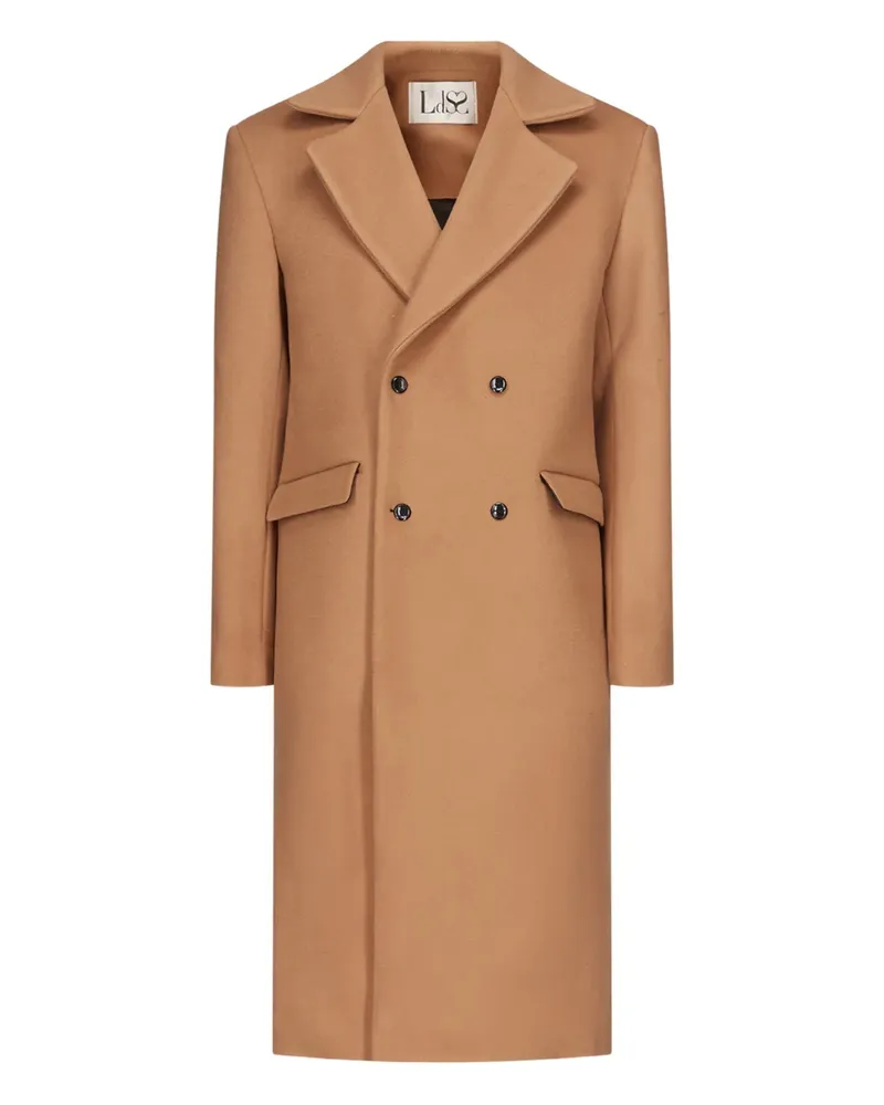 Ludovic de Saint Sernin oversized double-breasted coat - Braun Braun