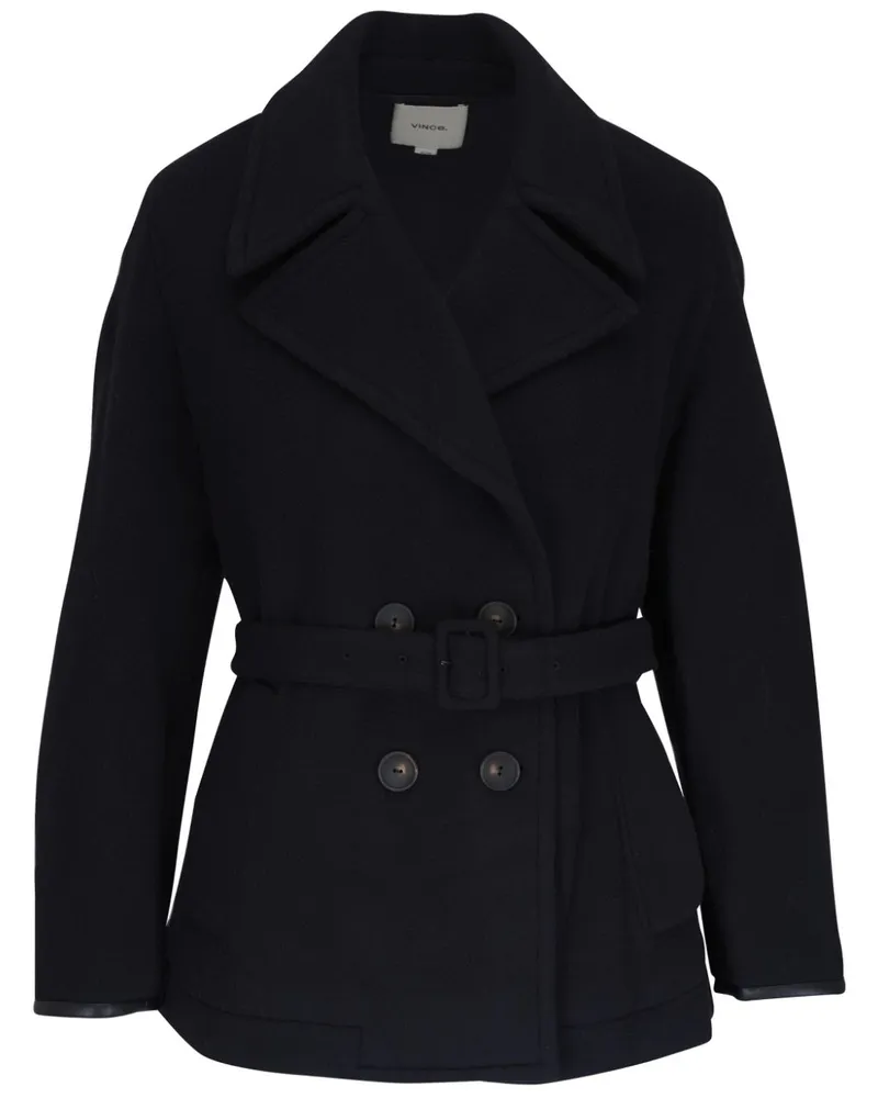 Vince Doppelreihiger Blazer - Schwarz Schwarz