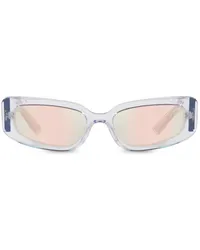 Dolce & Gabbana Transparente Brille mit eckigem Gestell Nude