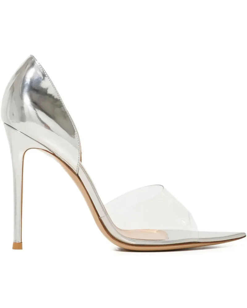 Gianvito Rossi Sandalen, 105mm - Silber Silber
