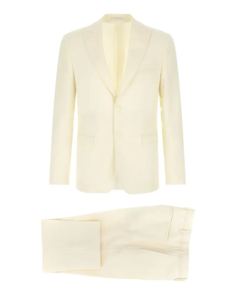 Pal Zileri single-breasted wool suit - Nude Nude