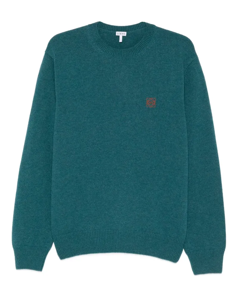 Loewe Pullover mit rundem Ausschnitt - Grün Grün