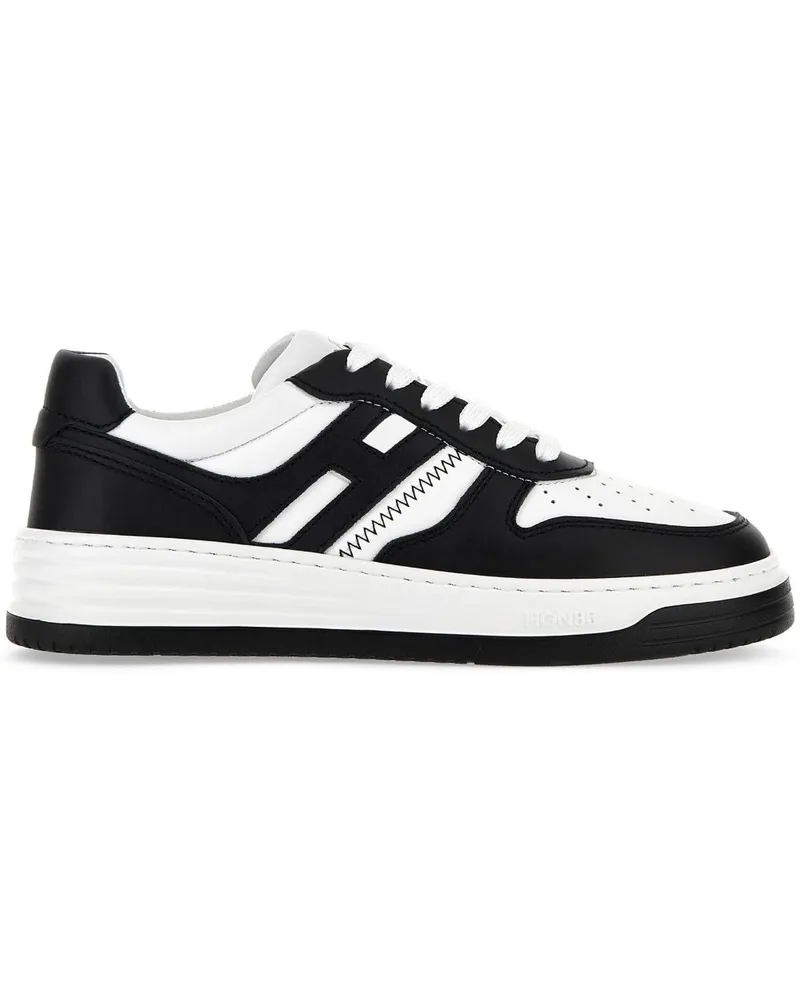 Hogan Sneakers mit Einsätzen - Schwarz Schwarz