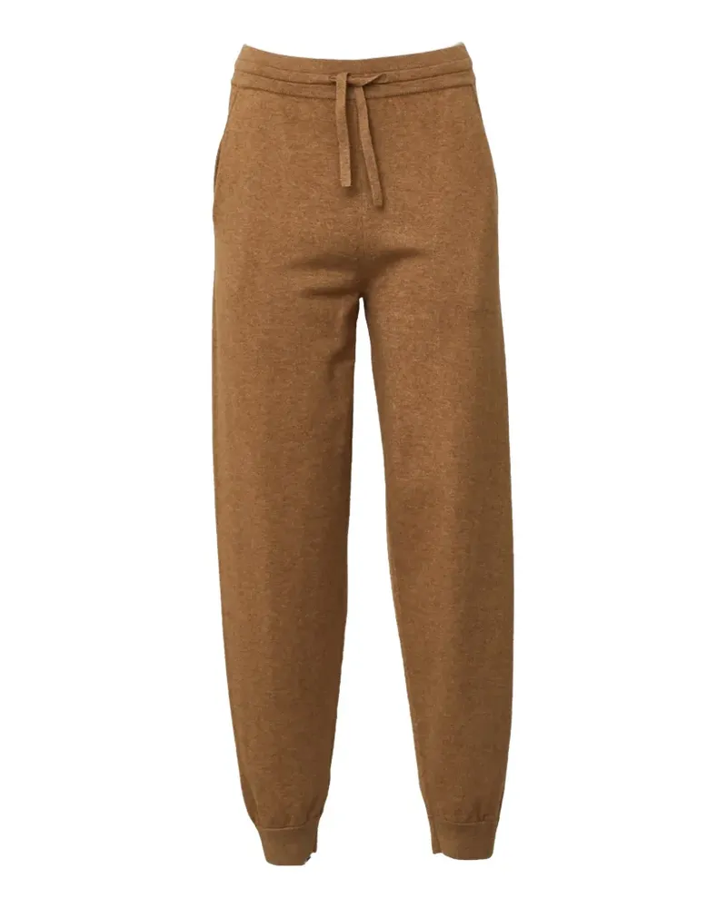 Isabel Marant Kira drawstring track pants - Braun Braun