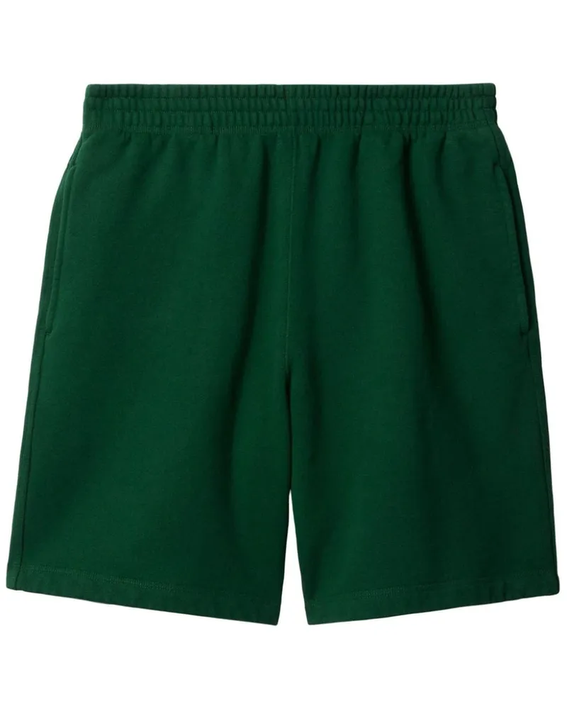 Burberry Joggingshorts mit Logo-Patch - Grün Grün