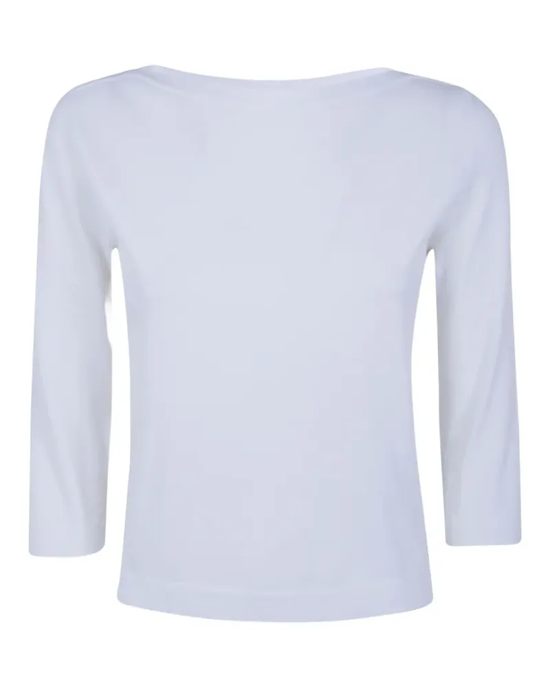 Nuur boat-neck knitwear - Weiß Weiß