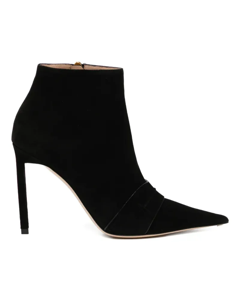 Tom Ford 100mm Eva boots - Schwarz Schwarz