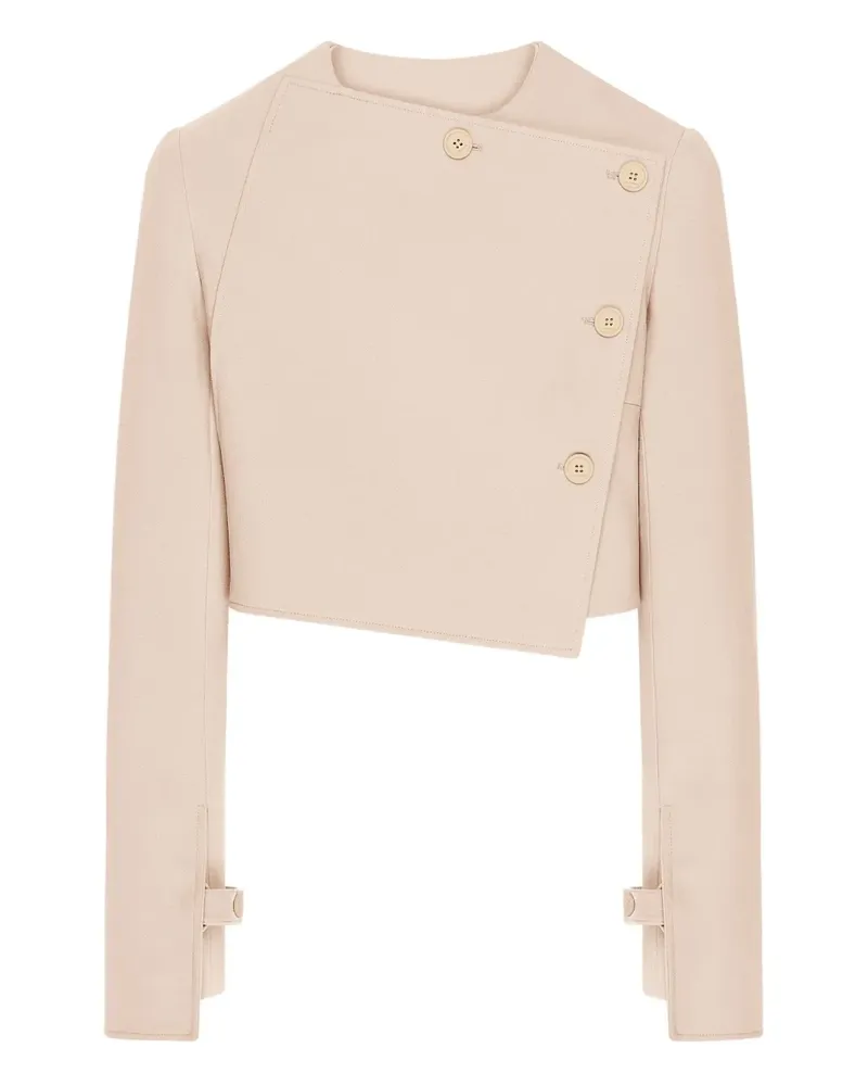 Courrèges Jacke mit Knöpfen - Nude Nude