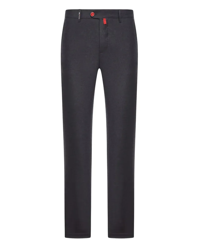 Kiton tailored trousers - Grau Grau