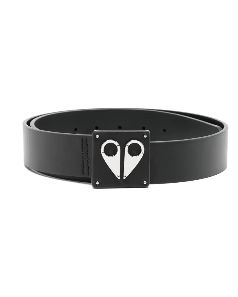 Moose Knuckles Gürtel mit Logo - Schwarz Schwarz