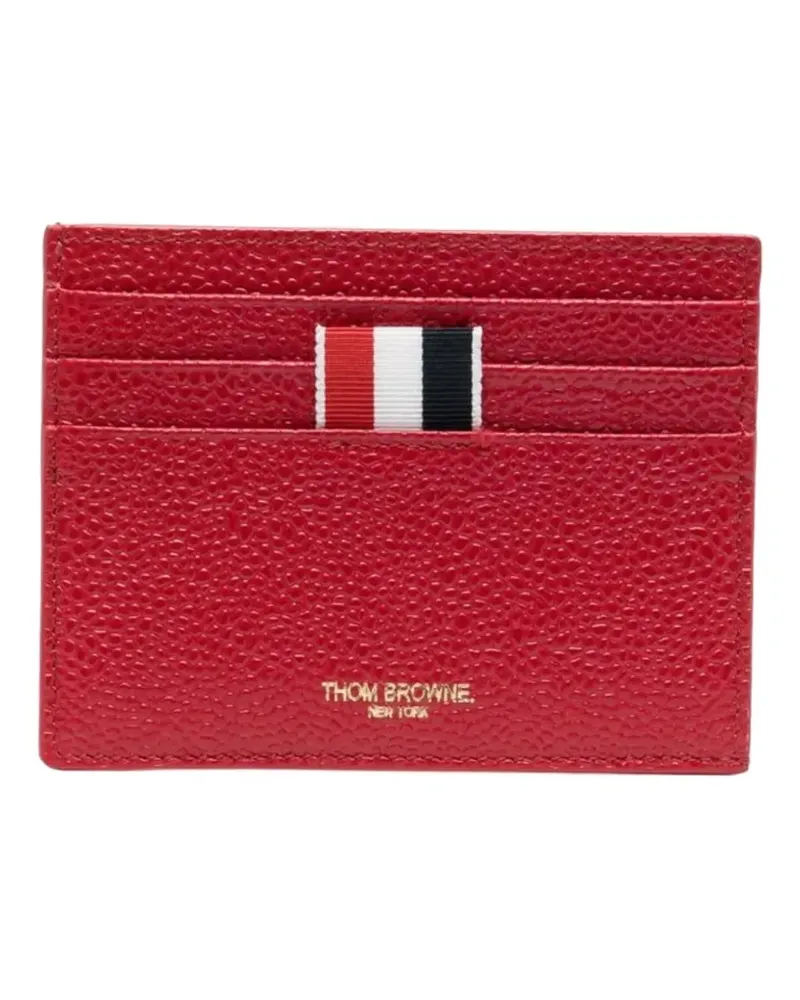Thom Browne Rechteckiges Kartenetui - Rot Rot