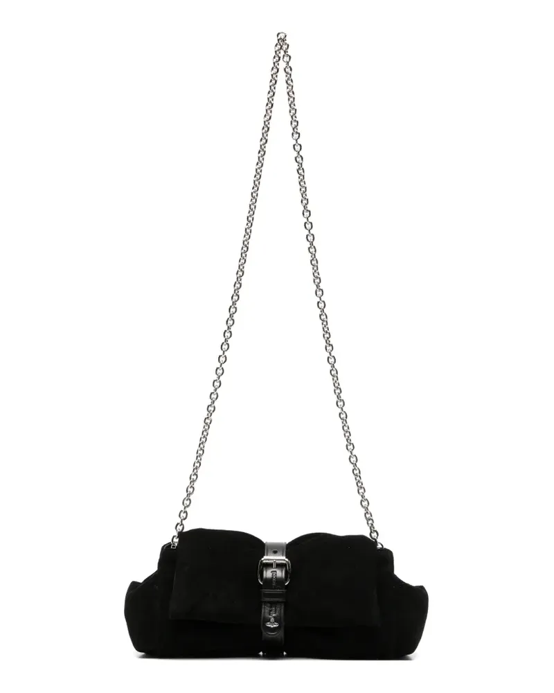 Vivienne Westwood Hazel Treasure Clutch mit Schnalle - Schwarz Schwarz