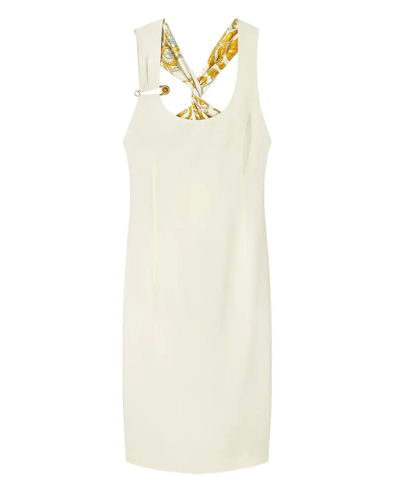 Versace Minikleid mit Trägern - Weiß Weiß