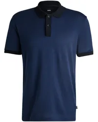 HUGO BOSS Klassisches Poloshirt Blau