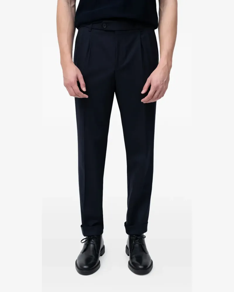 HUGO BOSS buttoned trousers - Blau Blau