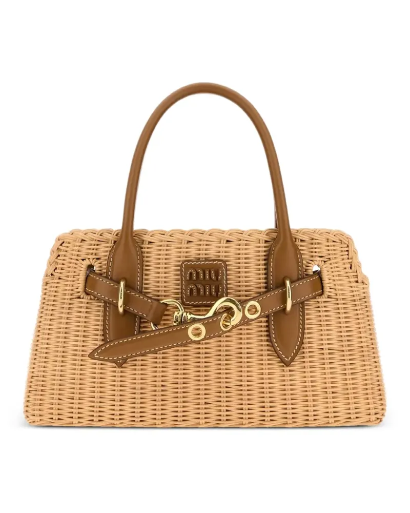 Miu Miu Aventure Tote Bag - Nude Nude