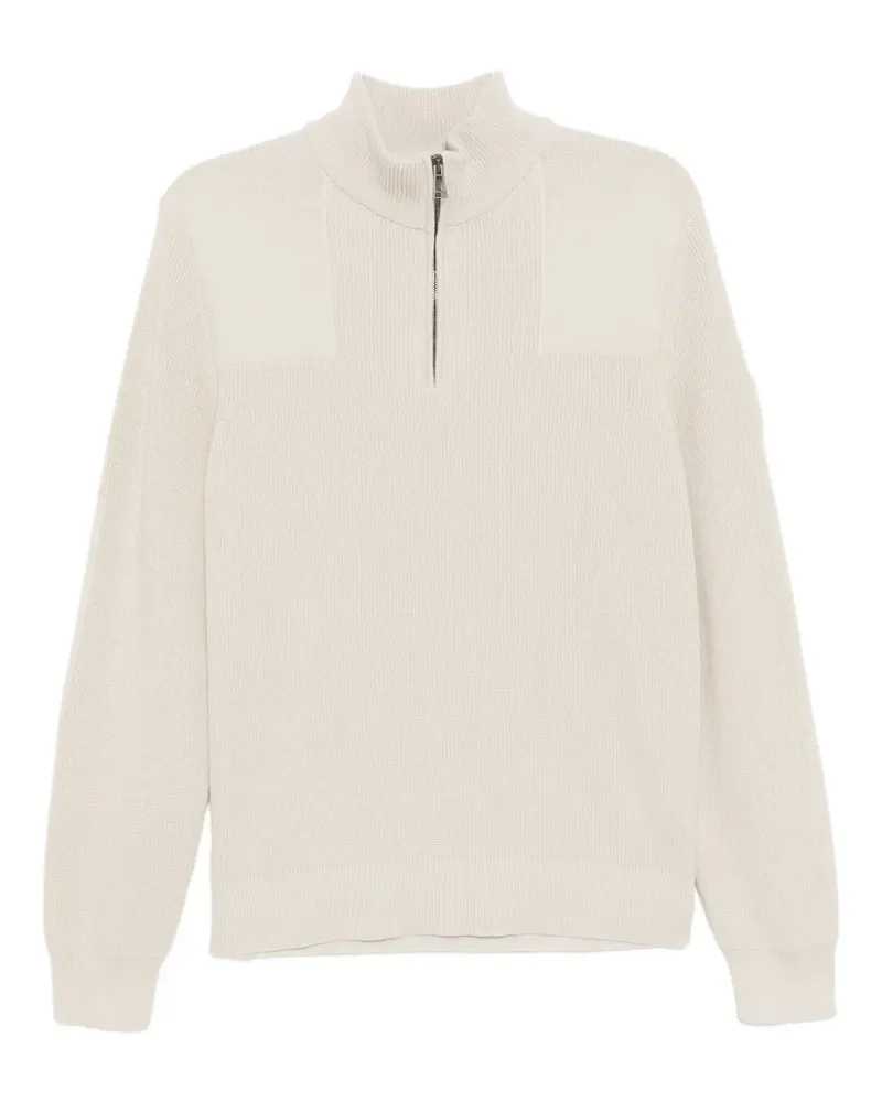 Belstaff Commander Pullover mit Reißverschluss - Nude Nude