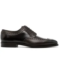 Ferragamo Derby-Schuhe im Western-Look Braun