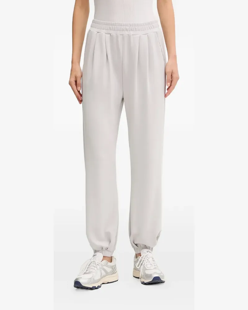 EA7 logo-detail track pants - Grau Grau