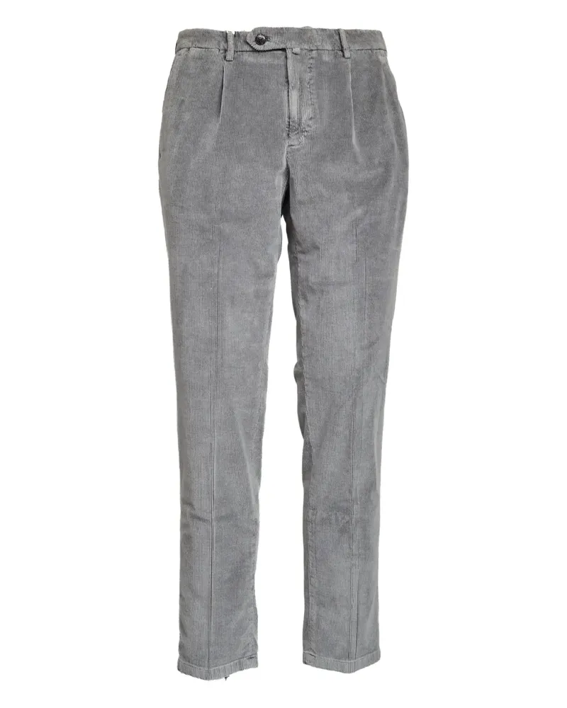 Briglia 1949 Cordhose mit Falten - Grau Grau
