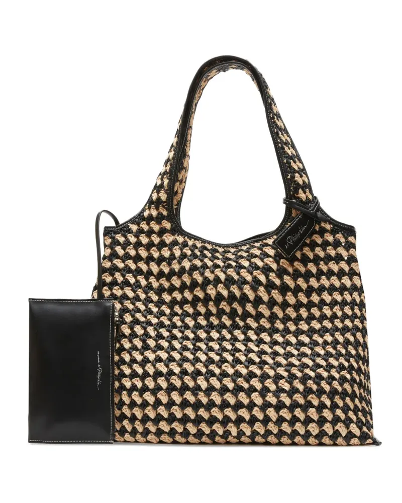3.1 phillip lim woven tote bag - Schwarz Schwarz