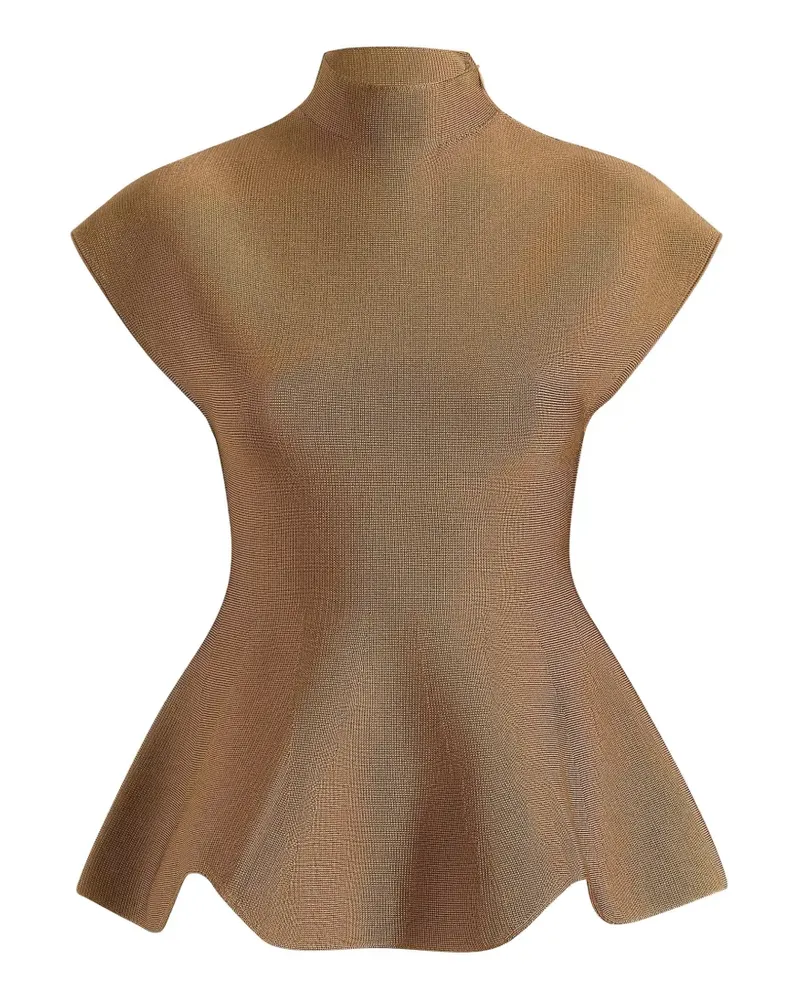 KHAITE Andra top - Braun Braun