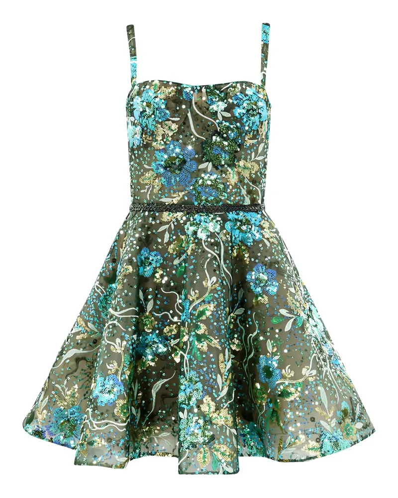 BRONX AND BANCO Mademoiselle Minikleid - Grün Grün