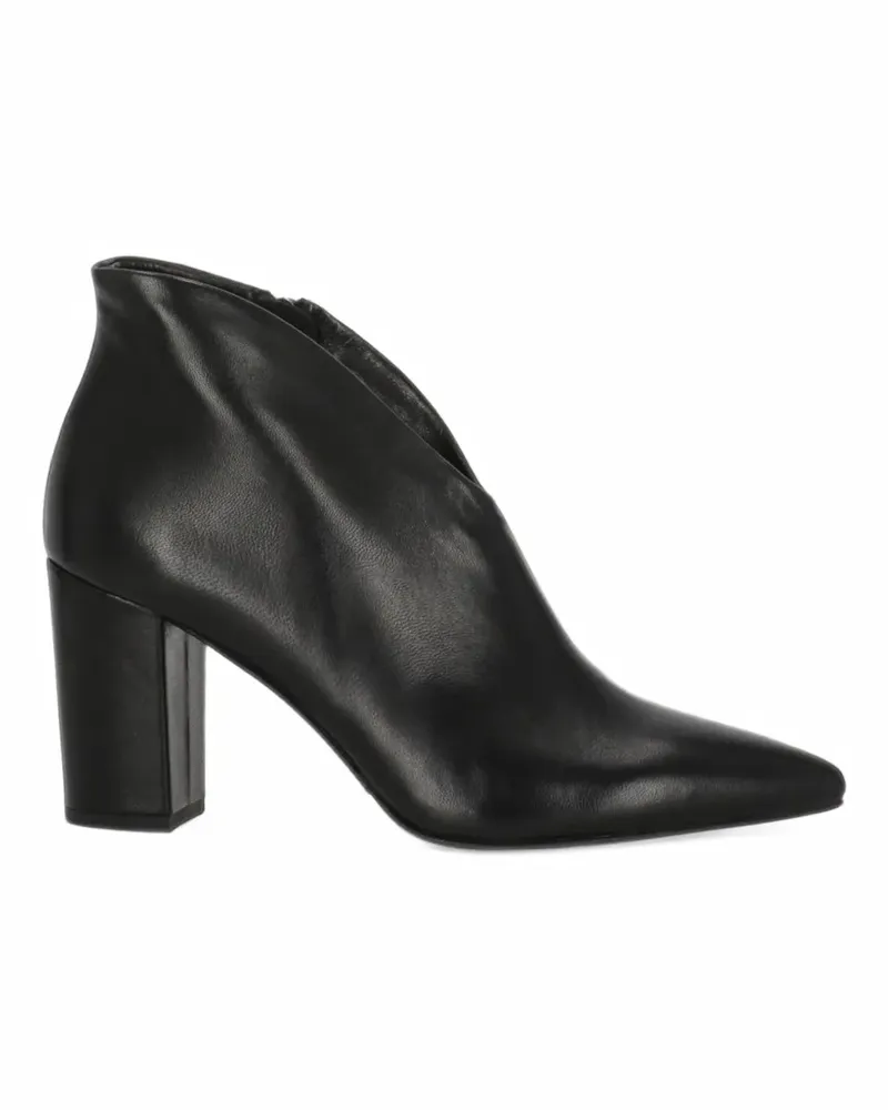 Julie Dee pointed-toe side-zip ankle boots - Schwarz Schwarz