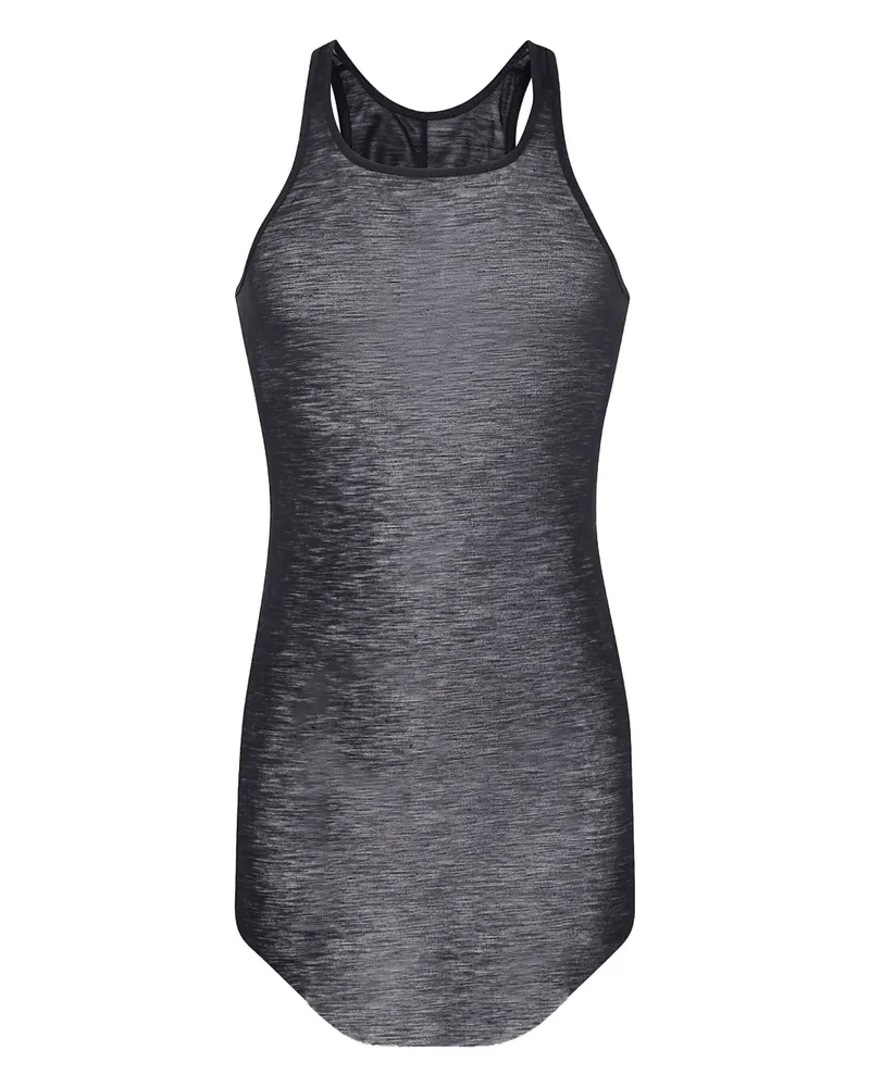 Rick Owens Top mit Racerback - Schwarz Schwarz