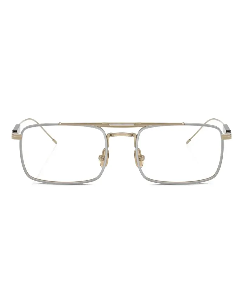 Brunello Cucinelli Brille mit eckigem Gestell - Gold Gold