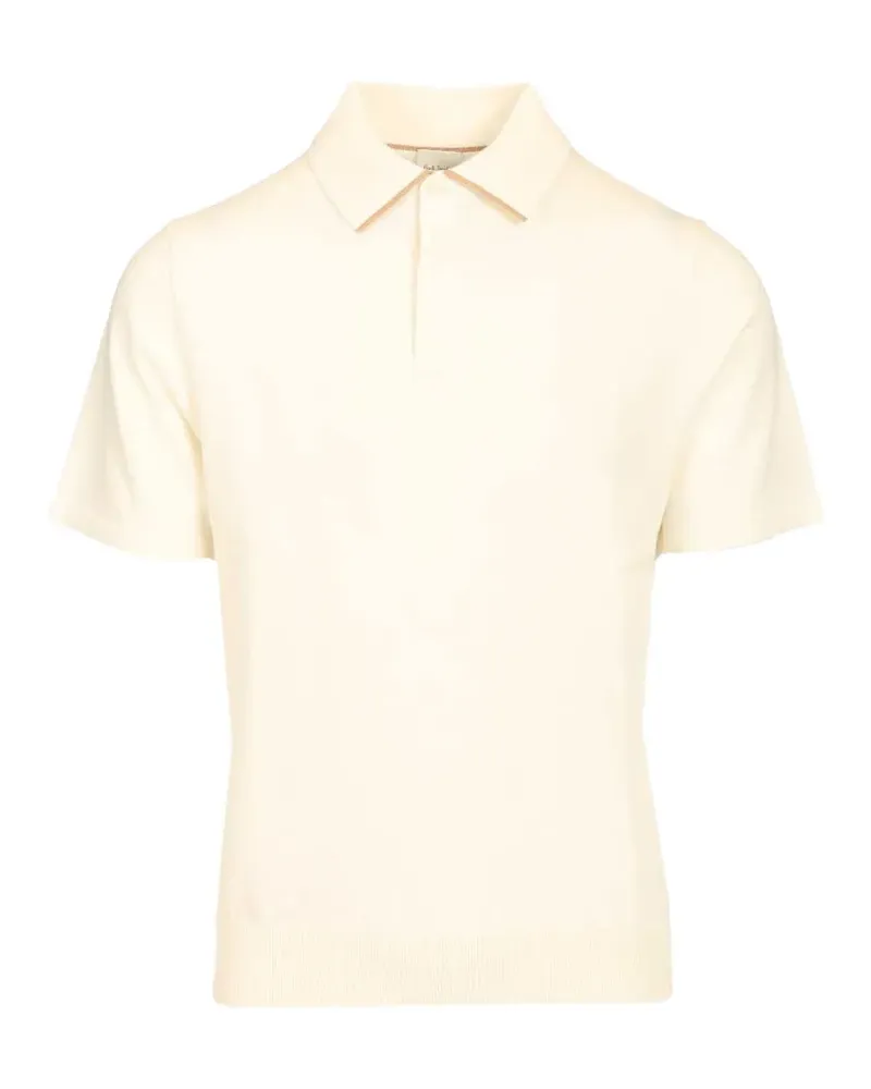 Paul Smith short-sleeve buttoned polo shirt - Nude Nude