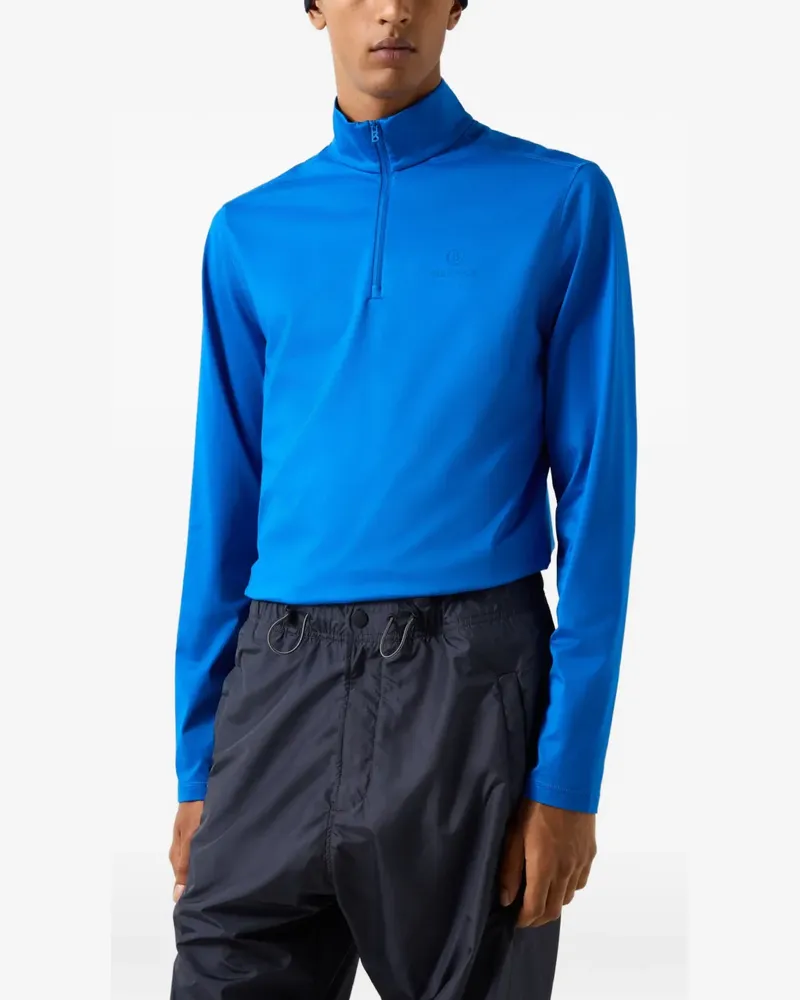 Bogner Fire & Ice Pascal Pullover mit Logo-Print - Blau Blau