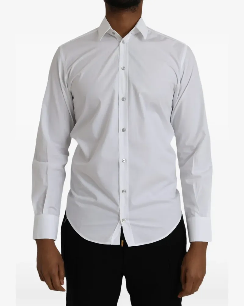 Dolce & Gabbana Martini Hemd - Weiß Weiß