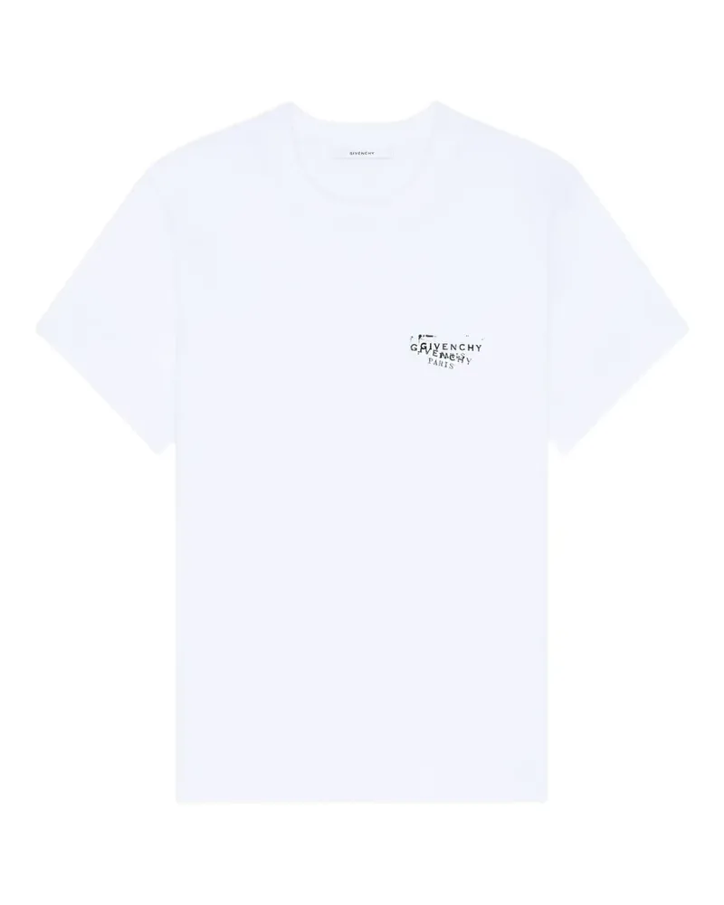 Givenchy T-Shirt mit  Stamp-Print - Weiß Weiß