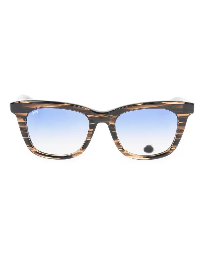 OAMC Sonnenbrille mit eckigem Gestell - Braun Braun