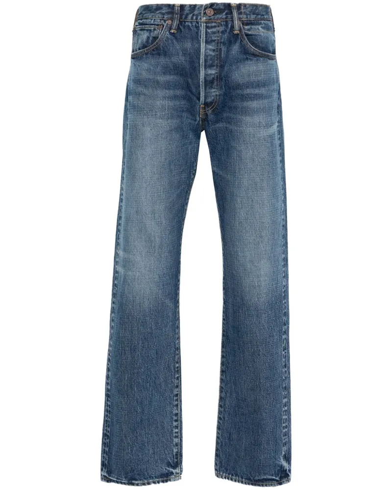 Visvim Social Sculpture Jeans - Blau Blau