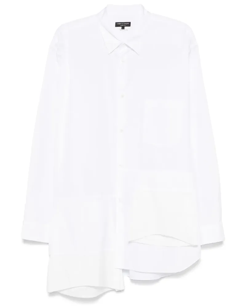 Comme des Garçons Hemd aus Popeline - Weiß Weiß