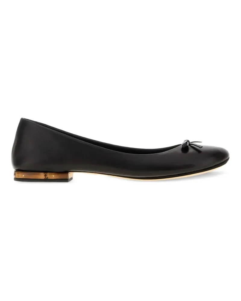 Gucci Pumps mit Bambusbesatz - Schwarz Schwarz