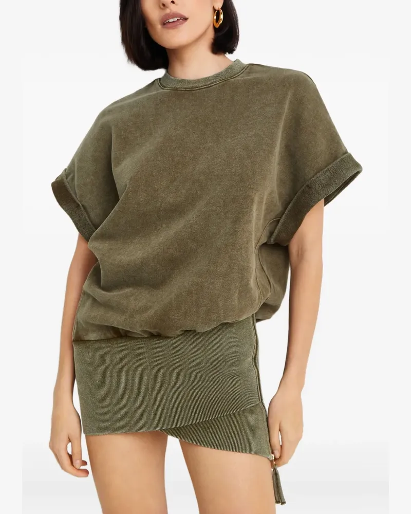 Retrofête Coleen ribbed mini dress - Grün Grün