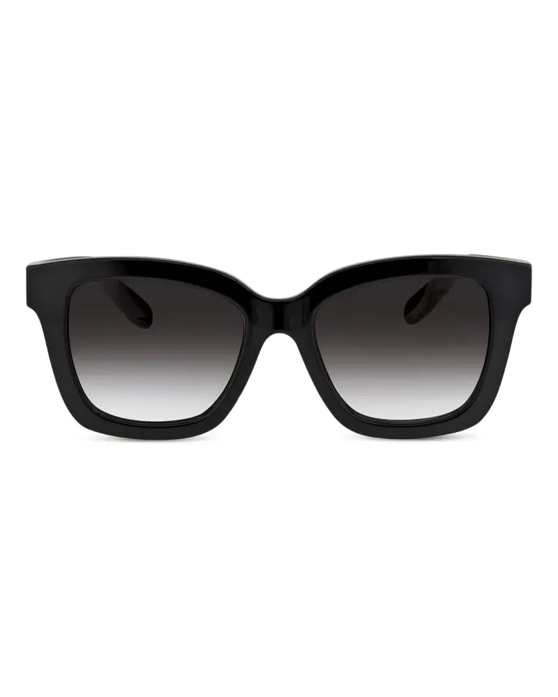 Ferragamo square full rim sunglasses - Schwarz Schwarz