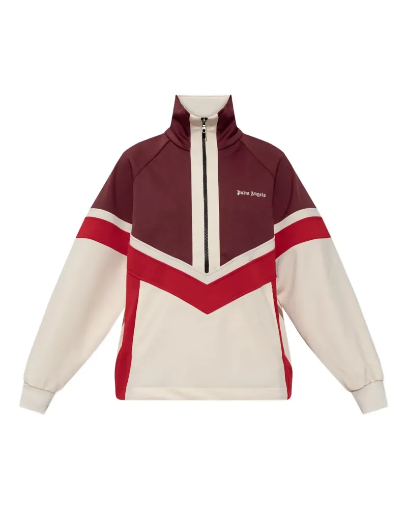 Palm Angels chevron zip knitwear - Rot Rot