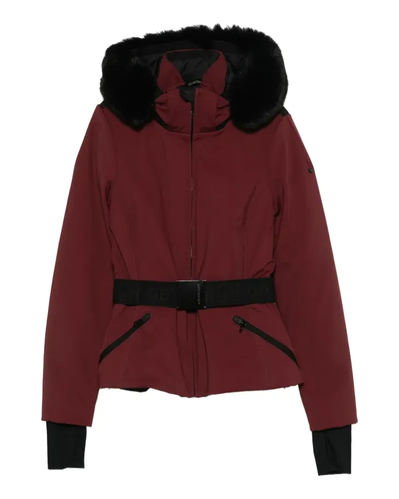 GOLDBERGH Hida ski jacket faux border - Rot Rot