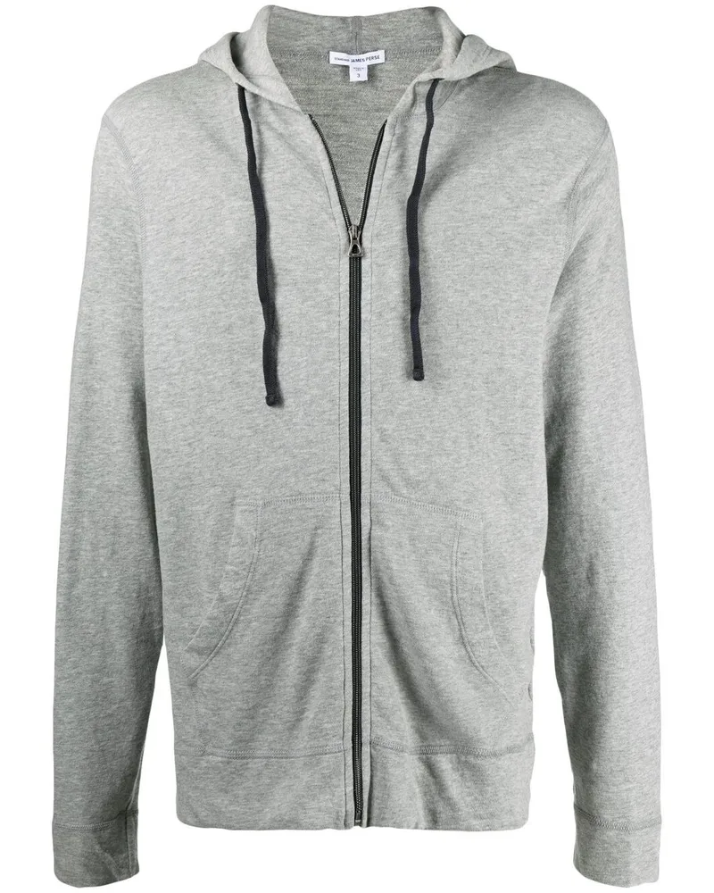 James Perse Kapuzenjacke im Vintage-Look - Grau Grau