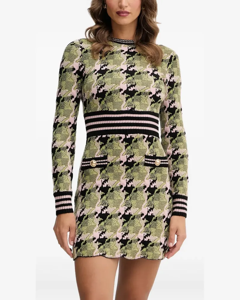 Silvian Heach Minikleid mit Muster - Grün Grün