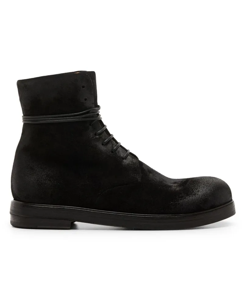 Marsèll Klassische Schnürstiefel - Schwarz Schwarz