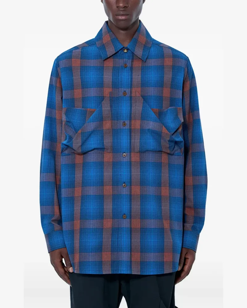 Vivienne Westwood Kariertes Hemd - Blau Blau