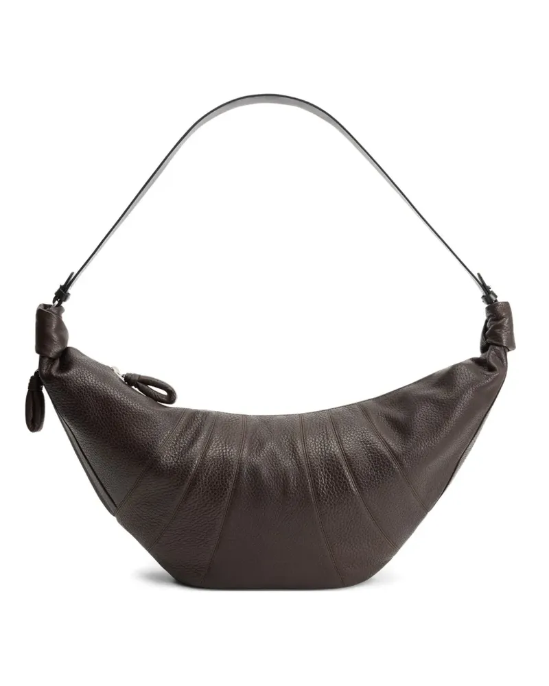 Christophe Lemaire Große Croissant Schultertasche - Braun Braun