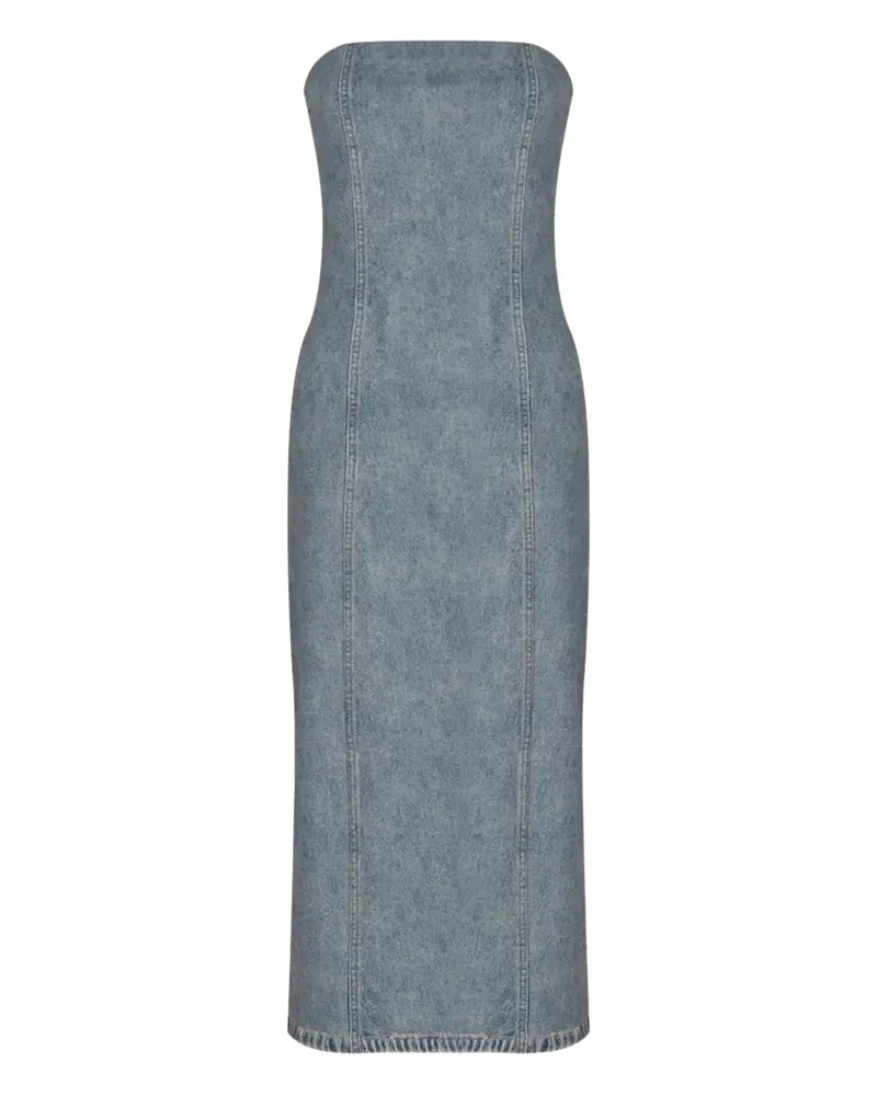 Rag & Bone Miramar Ponte Jasmine midi dress - Blau Blau